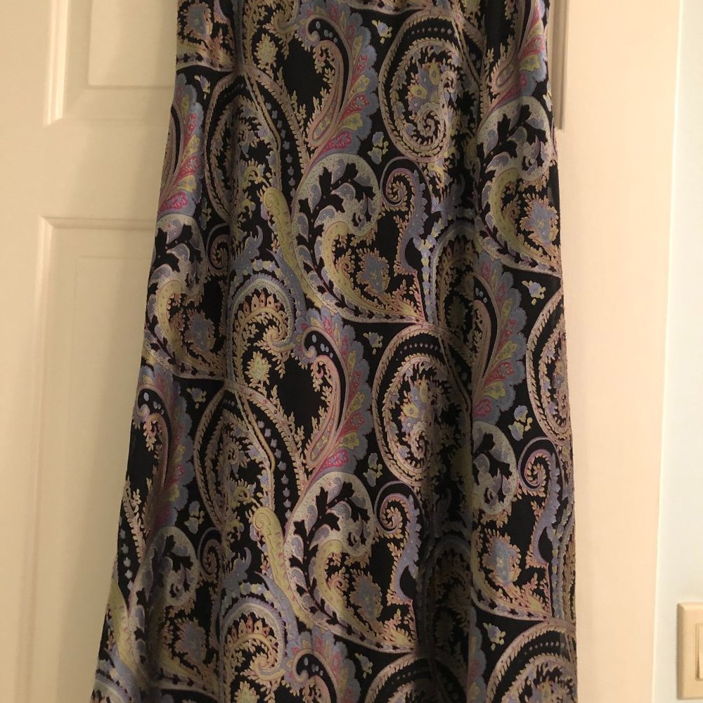 Coldwater Creek Skirt. The Maxi is back! Black, gray, silver, rose, blue M - Picture 7 of 8